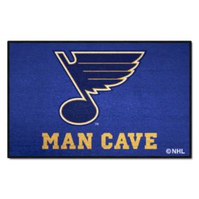 NHL - St. Louis Blues Man Cave Starter Rug 19"x30"