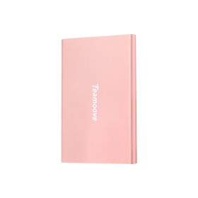 2.5" Ultra Slim Portable External Hard Drive HDD-USB 3.0 for PC, Mac, Laptop, PS4, Xbox one,Xbox 360,HD (Color: Pink, Capacity: 160G)